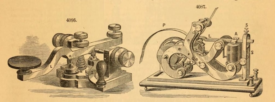 antic aparell telegraf