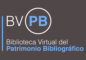 Logo de la Biblioteca virtual del Patrimonio Bibliográfico