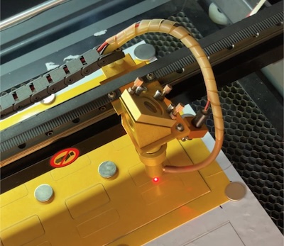 capçalera d'un làser tallant